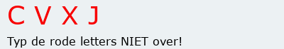 Bevestigingscode