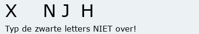 Bevestigingscode