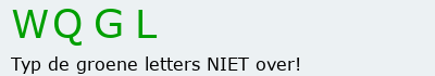 Bevestigingscode