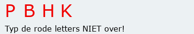 Bevestigingscode
