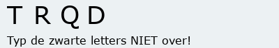 Bevestigingscode