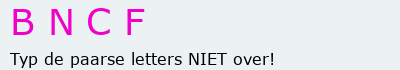 Bevestigingscode