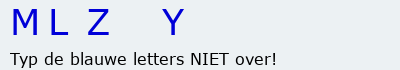 Bevestigingscode
