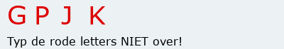 Bevestigingscode