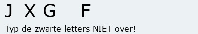 Bevestigingscode