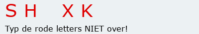 Bevestigingscode