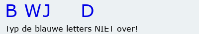 Bevestigingscode