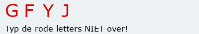Bevestigingscode