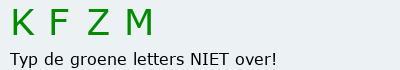 Bevestigingscode