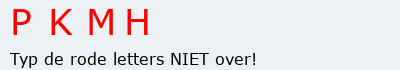 Bevestigingscode