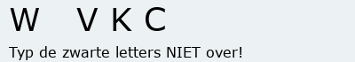 Bevestigingscode
