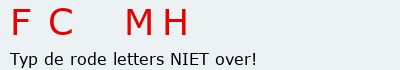 Bevestigingscode