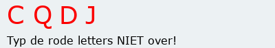 Bevestigingscode