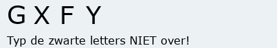 Bevestigingscode