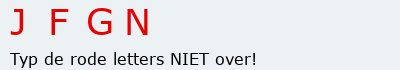 Bevestigingscode