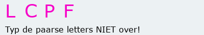 Bevestigingscode