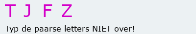 Bevestigingscode
