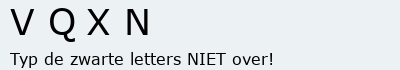 Bevestigingscode