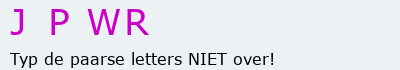 Bevestigingscode