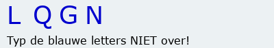 Bevestigingscode