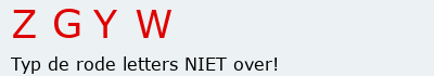 Bevestigingscode