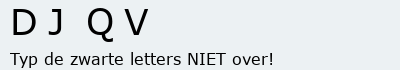 Bevestigingscode