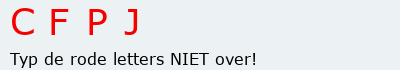 Bevestigingscode