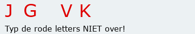 Bevestigingscode