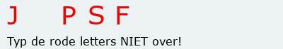 Bevestigingscode