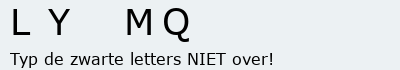 Bevestigingscode