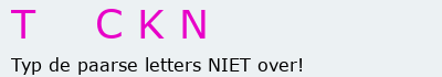Bevestigingscode