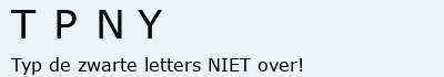 Bevestigingscode