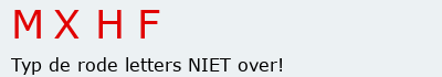 Bevestigingscode
