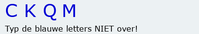 Bevestigingscode