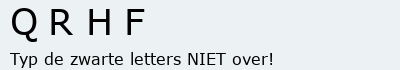 Bevestigingscode