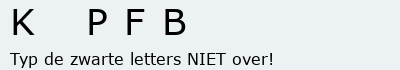 Bevestigingscode
