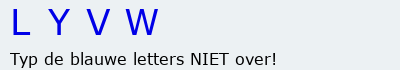 Bevestigingscode
