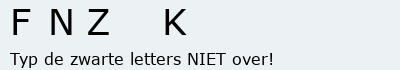 Bevestigingscode