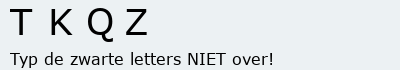 Bevestigingscode