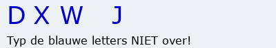 Bevestigingscode