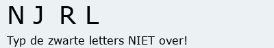 Bevestigingscode