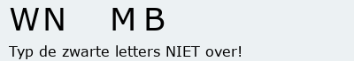 Bevestigingscode