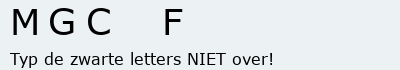 Bevestigingscode