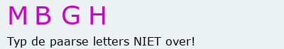 Bevestigingscode