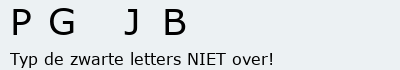 Bevestigingscode