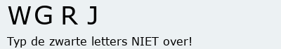 Bevestigingscode