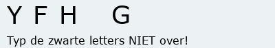 Bevestigingscode