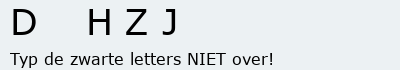 Bevestigingscode