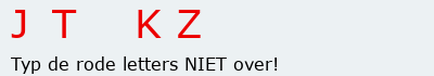 Bevestigingscode