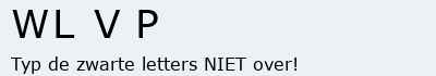 Bevestigingscode